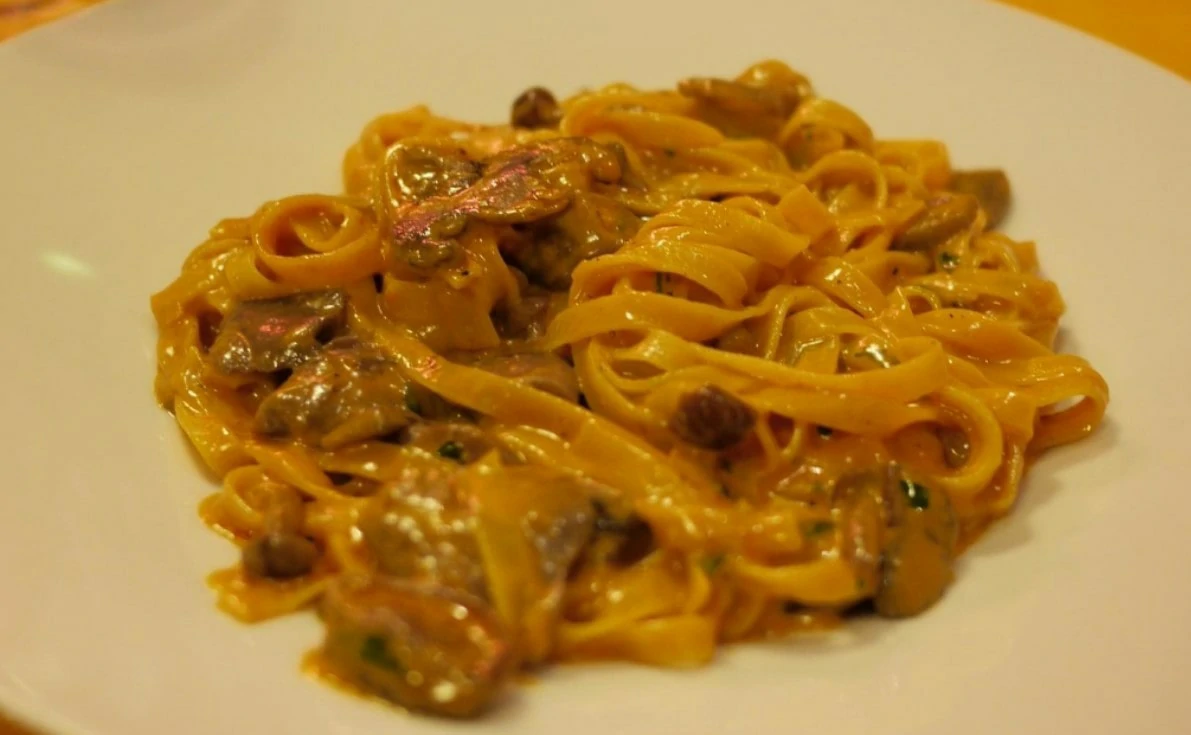 Tagliatelle with Porcini Mushrooms or Truffle